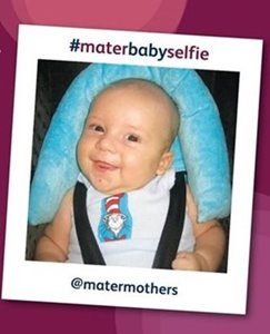 Mater Mothers launches #materbabyselfie