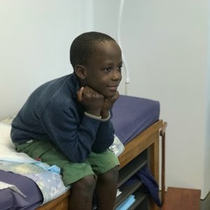 Mater specialists give much needed surgery to Ugandan boy, Benson