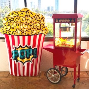 ... and the popcorn was a hit too!