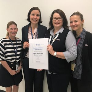 National accreditation for the Queensland Diabetes and Endocrine Centre (QDEC)